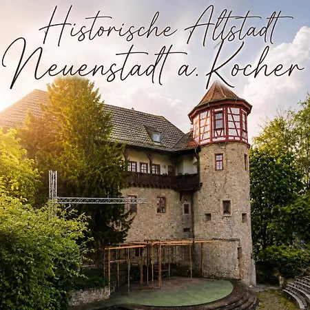 Lägenhet Helle Mit Kueche I Zentral Am Kocher I A81-nah *